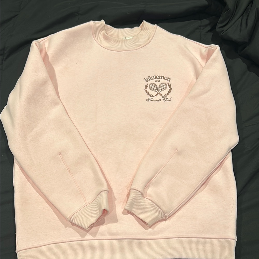 Lululemon Pink Crewneck Sweatshirt